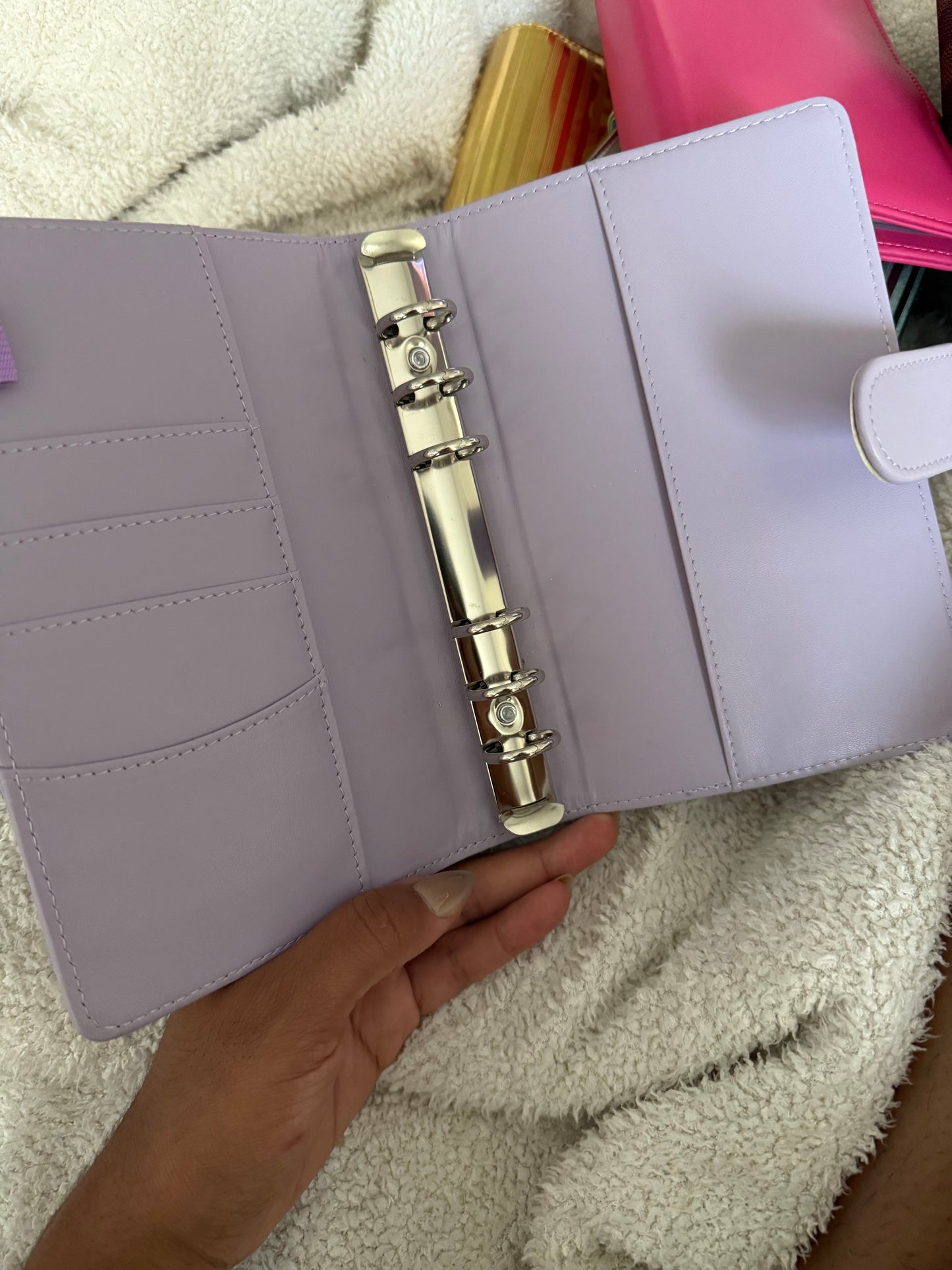 AS IS PURPLE A6 BINDER