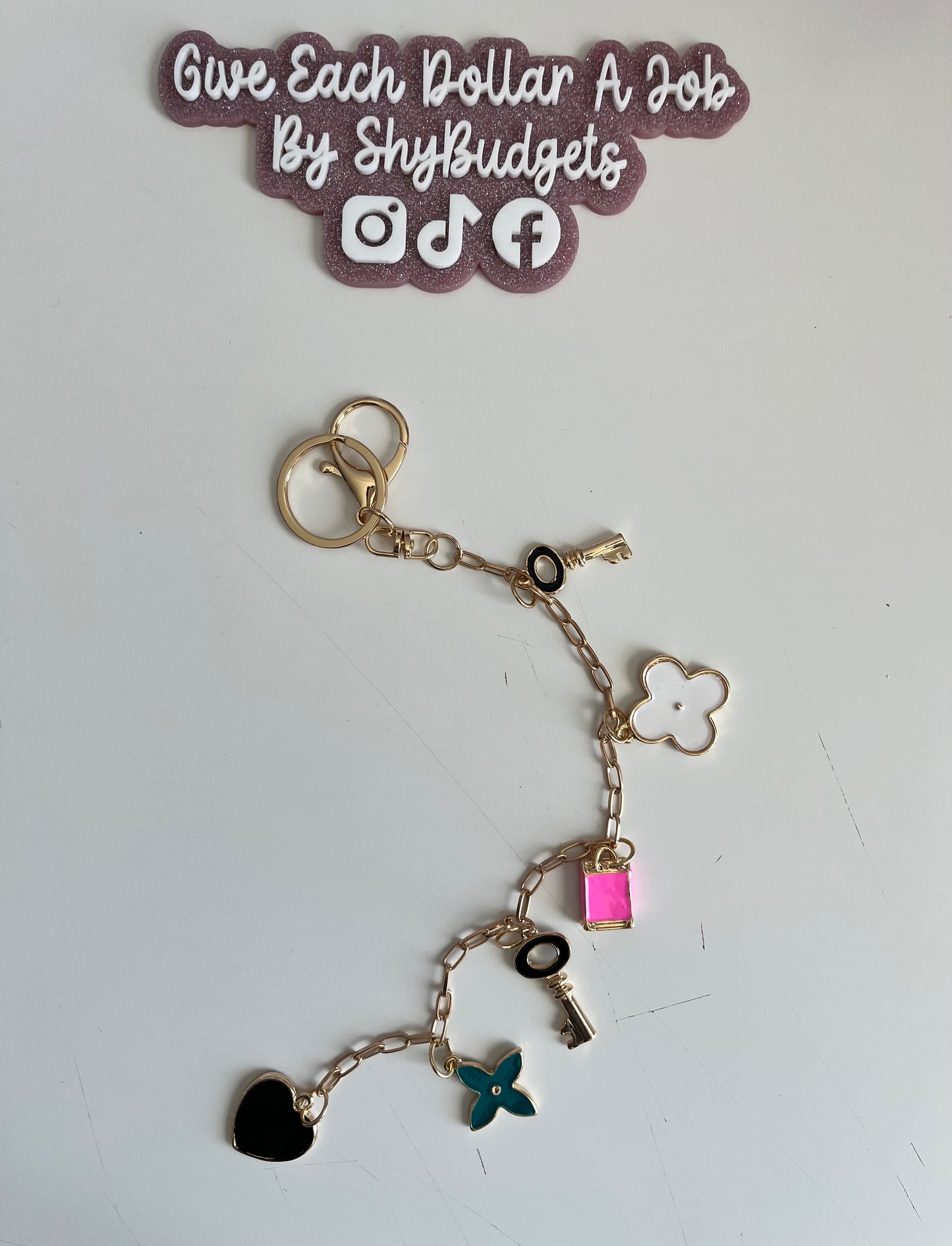 Charm key chain