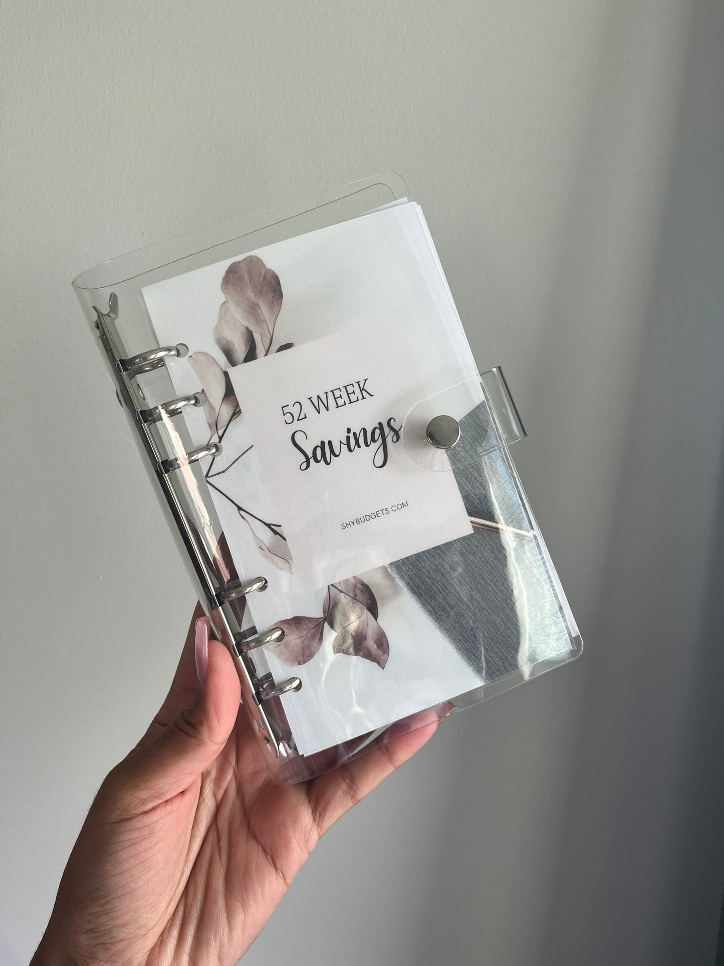 52 Week Savings Challenge Binder