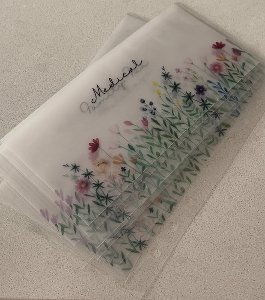 Wildflower A6 Cash envelopes