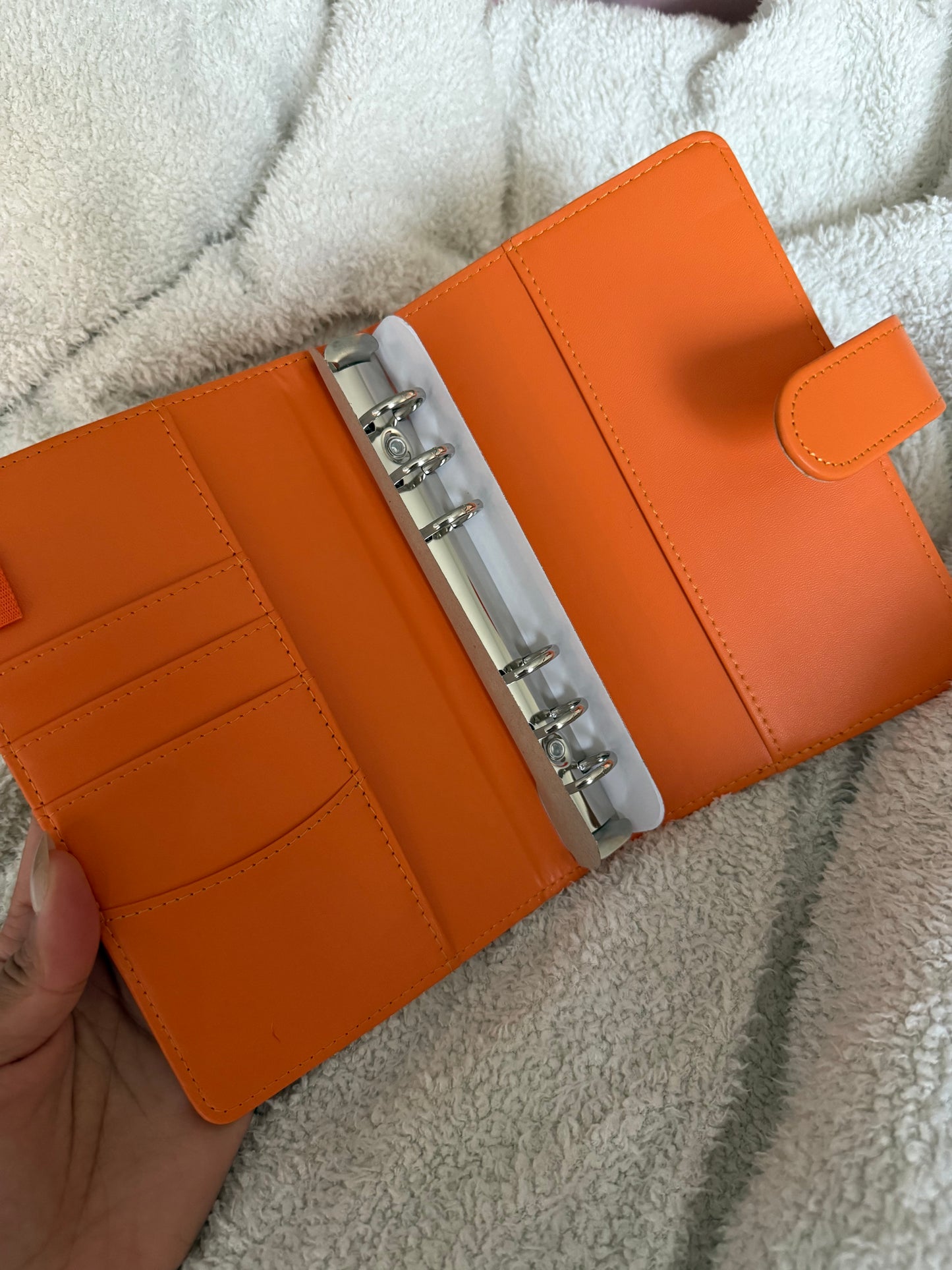 AS IS ORANGE A6 BINDER