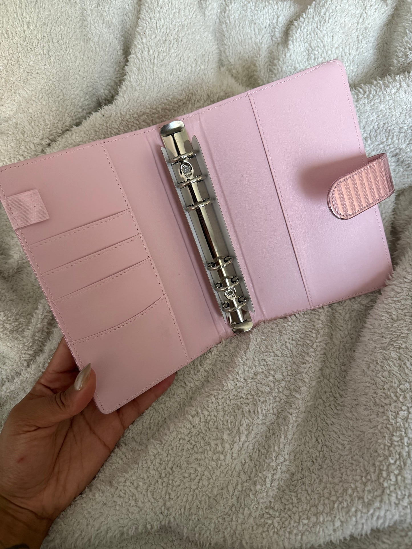 AS IS PINK A6 BINDER