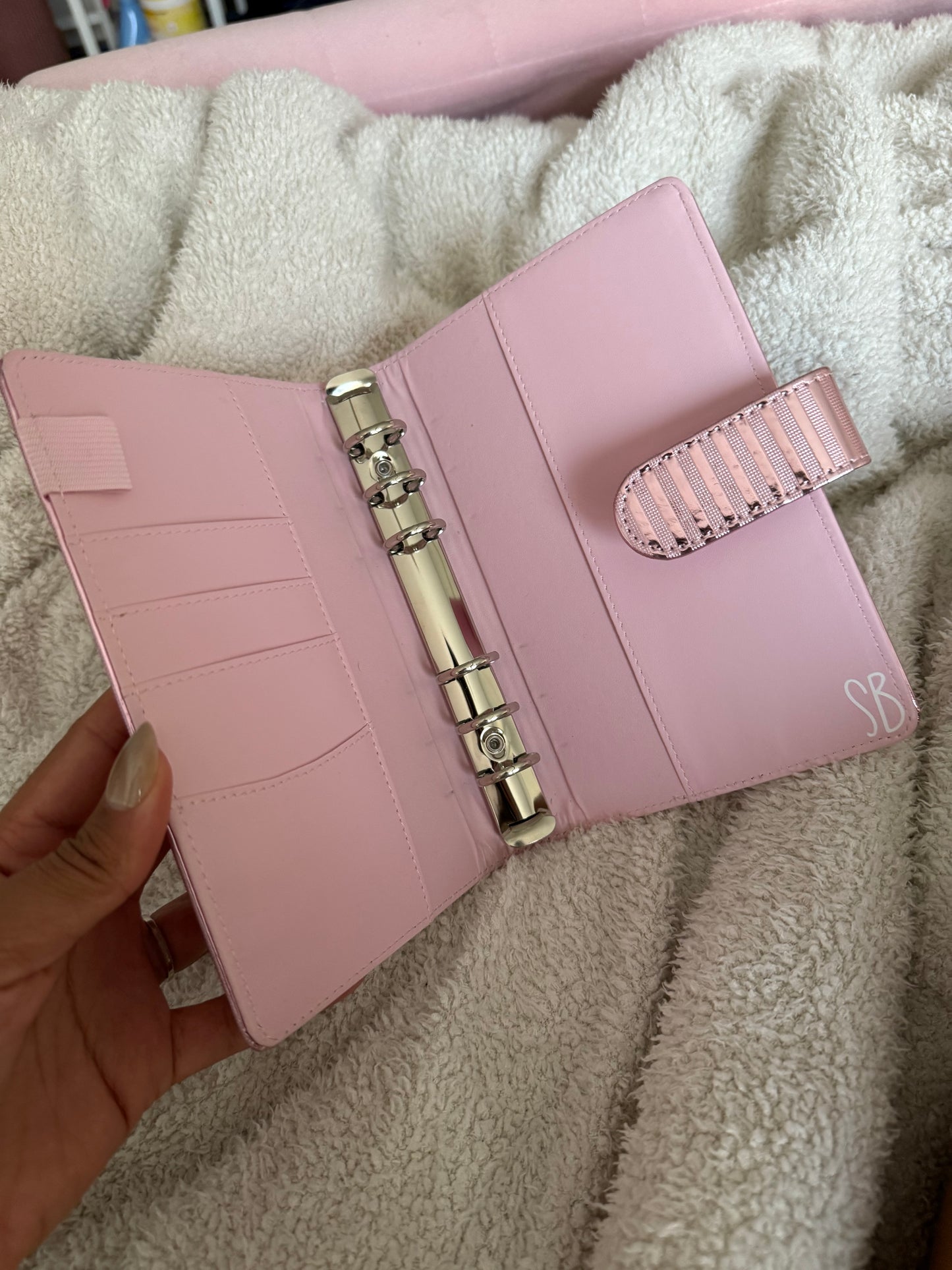 AS IS PINK A6 BINDER