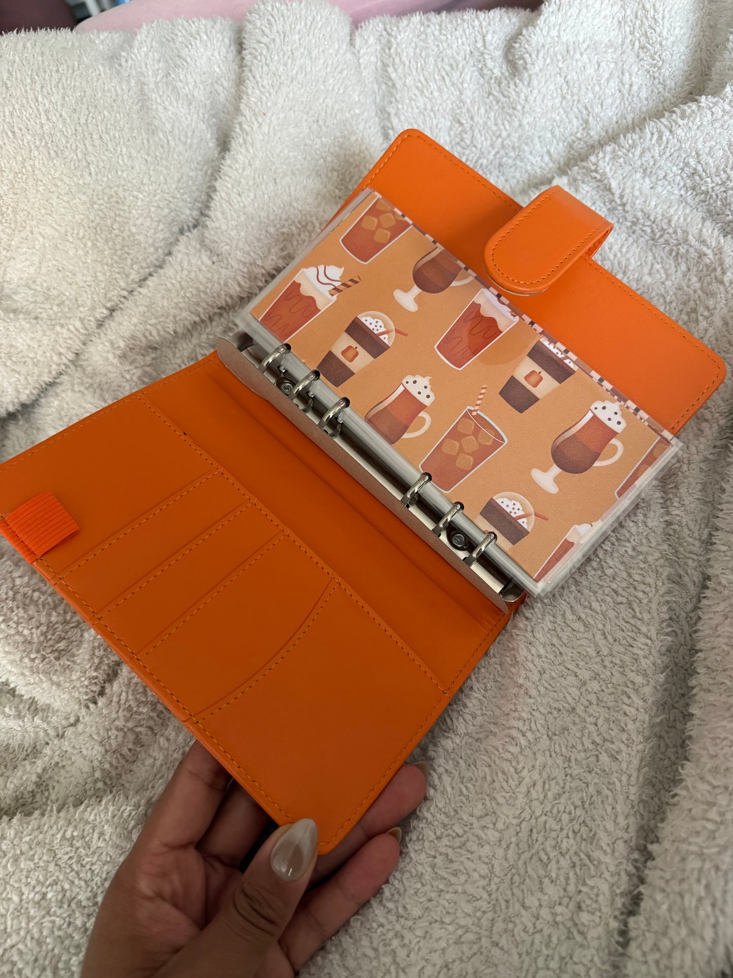 AS IS ORANGE A6 BINDER