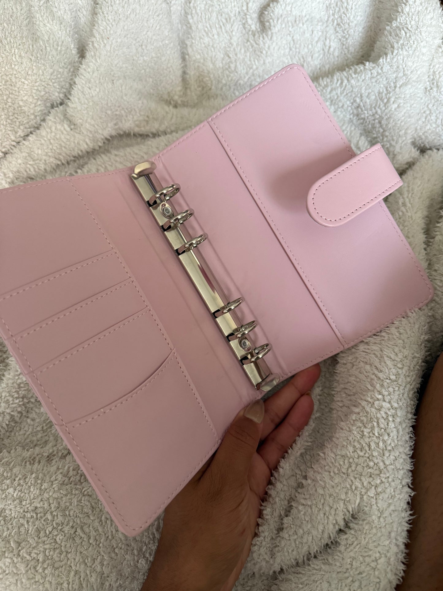 AS IS PINK A6 BINDER